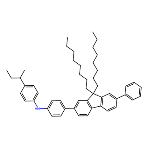 聚[(9,9-二辛基芴-2,7-二基)-共-(4,4′-(N-(4-仲丁基苯基)二苯胺)](TFB),Poly[(9,9-dioctylfluorenyl-2,7-diyl)-co-(4,4'-(N-(4-sec-butylphenyl) diphenylamine)]