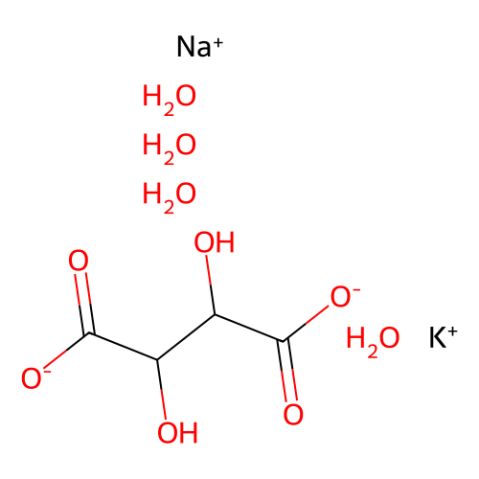 酒石酸鉀鈉，四水,Potassium sodium tartrate tetrahydrate