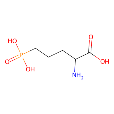 D-AP5,NMDA谷氨酸位点拮抗剂,(R)-(-)-2-Amino-5-phosphonopentanoic acid