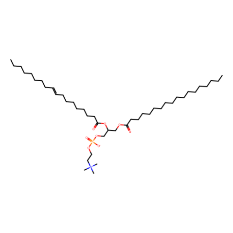 1-硬脂酰基-2-油酰基-sn-甘油-3-磷酸膽堿,1-stearoyl-2-oleoyl-sn-glycero-3-phosphocholine