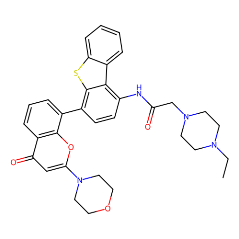 KU-0060648,DNA-PK和PI 3-K双重抑制剂,KU-0060648
