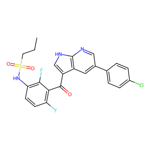 维罗非尼(PLX4032,RG7204),Vemurafenib (PLX4032, RG7204)