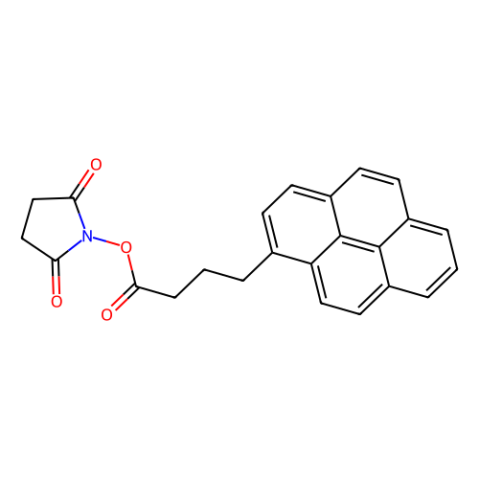 1-P丁酸,琥珀酰亚胺酯,1-Pyrenebutanoic acid, succinimidyl ester