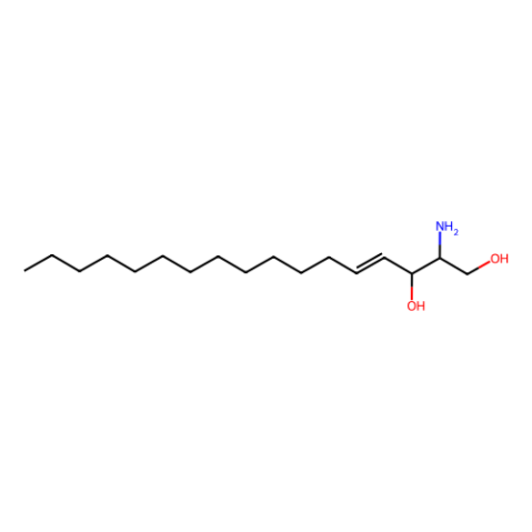 D-赤型-鞘氨醇(C17碱基),D-erythro-sphingosine (C17 base)