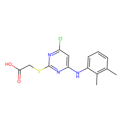 [4-氯-6-(2,3-茬胺基)-2-嘧啶硫代]乙酸,WY-14643 (Pirinixic Acid)