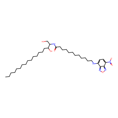 N-[12-[((7-硝基-2-1,3-苯并恶二唑-4-基)氨基]十二烷酰基]-鞘氨醇,N-[12-[(7-nitro-2-1,3-benzoxadiazol-4-yl)amino]dodecanoyl]-sphinganine