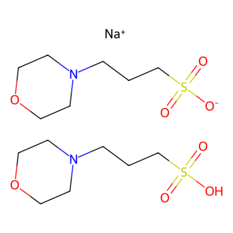 3-(N-吗啉)丙磺酸半钠盐,MOPS hemisodium salt