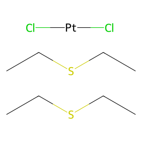 顺-二氯二(二乙基硫醚)铂(II),cis-Dichlorobis(diethyl sulfide)platinum(II)