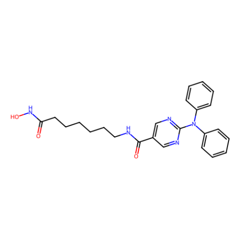 2-(二苯基氨基)-N-[7-(羟基氨基)-7-氧代庚基]-5-嘧啶甲酰胺,Rocilinostat (ACY-1215)