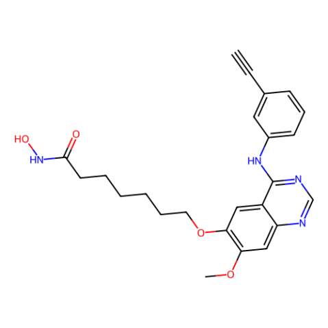 CUDC-101,HDAC，EGFR和HER2抑制剂,CUDC-101