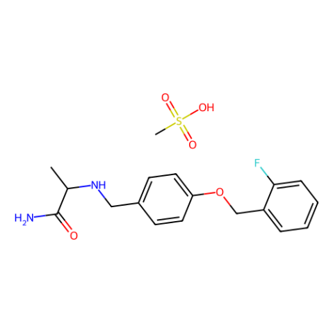 Ralfinamide Mesylate,Na +通道阻滞剂,Ralfinamide Mesylate