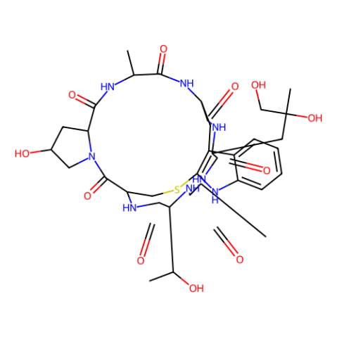 伞形毒蕈中的鬼笔环肽,Phalloidin from Amanita phalloides