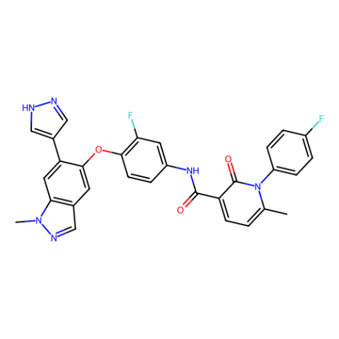 LY2801653,抑制Met (c-Met)酪氨酸激酶,LY2801653
