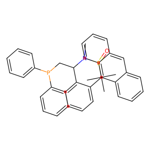[S(R)]-N-[(1S)-1-[2-(9-蒽基)苯基]-2-(二苯基膦)乙基]-N-甲基-2-叔丁基亚磺酰胺,[S(R)]-N-[(1S)-1-[2-(9-Anthracenyl)phenyl]-2-(diphenylphosphino)ethyl]-N,2-dimethyl-2-propanesulfinamide