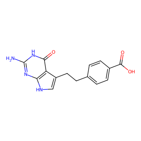 4-[2-(2-氨基-4,7-二氢-4-氧-3H-吡咯并[2,3-d]嘧啶-5-基)乙基]苯甲酸,4-[2-(2-Amino-4,7-dihydro-4-oxo-3H-pyrrolo[2,3-d]pyrimidin-5-yl)ethyl]benzoic Acid