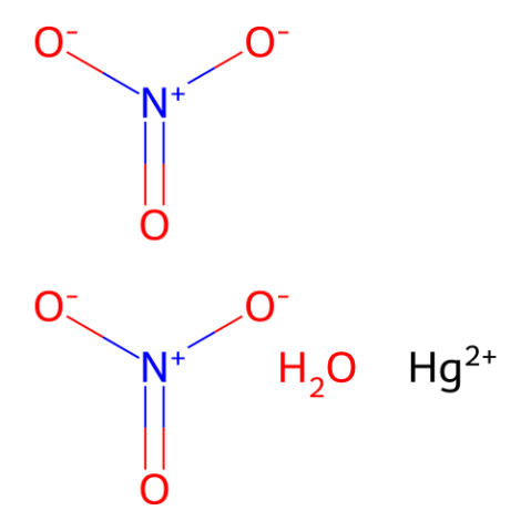 硝酸汞(II) 水合物,Mercury(II) nitrate monohydrate