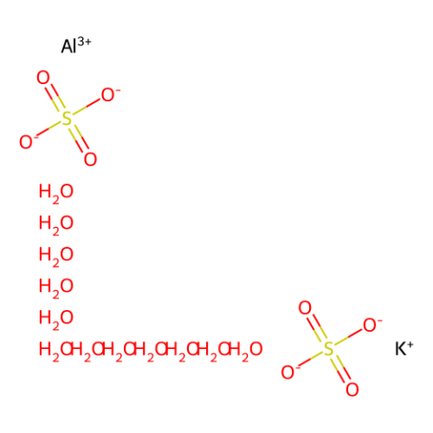 硫酸鋁鉀,十二水,Aluminum Potassium sulfate dodecchydrate