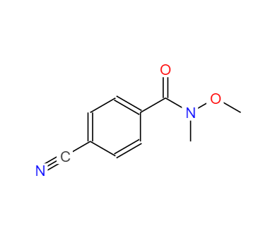 N-甲氧基-N-甲基-4-氰基苯甲酰胺,4-CYANO-N-METHOXY-N-METHYLBENZAMIDE