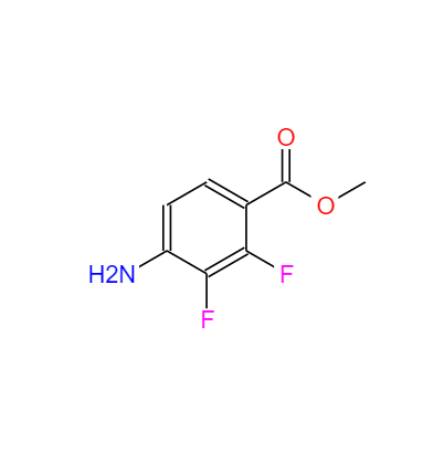 2,3-二氟-4-氨基苯甲酸甲酯,methyl 4-amino-2,3-difluorobenzoate