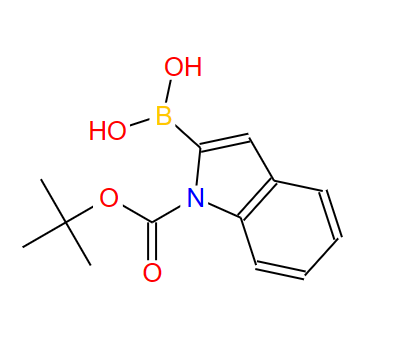 1-Boc-吲哚-2-硼酸,N-Boc-indole-2-boronic acid