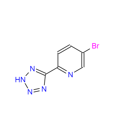 5-(5-溴吡啶)四氮唑,5-BROMO-2-(1H-TETRAZOL-5-YL)PYRIDINE