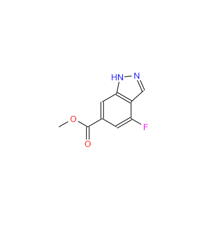 4-氟-1氢-吲唑-6-甲酸甲酯,Methyl 4-fluoro-1H-indazole-6-carboxylate