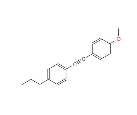 1-丙基-4-[2-(4-甲氧苯基)乙炔基]苯,1-[2-(4-Methoxyphenyl)-1-ethynyl]-4-propylbenzene