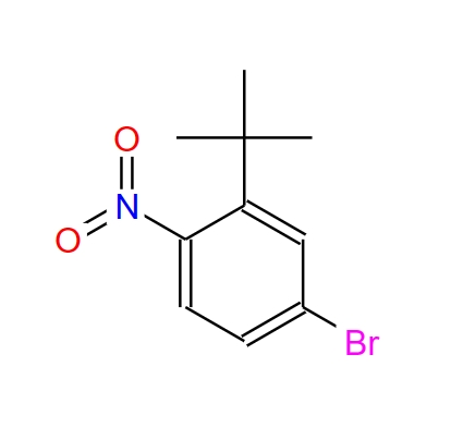 4-溴-2-叔丁基-1-硝基苯,4-bromo-2-tert-butyl-1-nitrobenzene