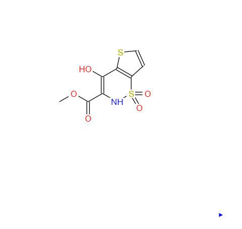 4-羥基-2H-噻吩并[2,3-e]-1,2-噻嗪-3-甲酸甲酯1,1-二氧化物,METHYL 4-HYDROXY-2H-THIENO[2,3-E]-1,2-THIAZINE-3-CARBOXYLATE-1,1-DIOXIDE