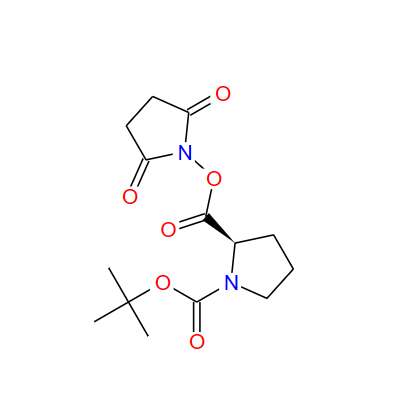 BOC-D-脯氨酸羟基琥珀酰亚胺硬脂酸酯,BOC-D-PRO-OSU