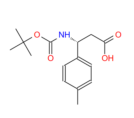 Boc-(R)-4-甲基-beta-苯丙氨酸,Boc-(R)-3-Amino-3-(4-methylphenyl)propionic acid