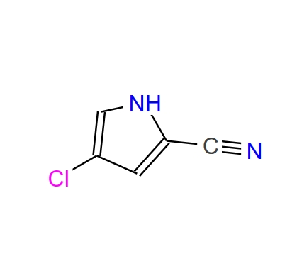 4-氯-1H-吡咯-2-甲腈,4-Chloro-1H-pyrrole-2-carbonitrile