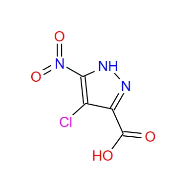 4-氯-5-硝基-1H-吡唑-3-羧酸,4-Chloro-5-nitro-1H-pyrazole-3-carboxylic acid