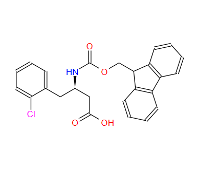 FMOC-(R)-3-氨基-4-(2-氯苯基)-丁酸,FMOC-(R)-3-AMINO-4-(2-CHLORO-PHENYL)-BUTYRIC ACID