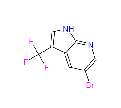 3-三氟甲基-5-溴-7-氮杂吲哚,5-broMo-3-(trifluoroMethyl)-1H-pyrrolo[2,3-b]pyridine