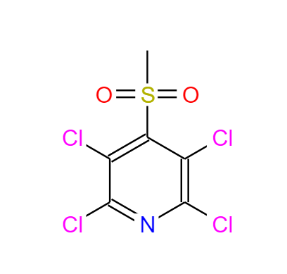 2,3,5,6-四氯-4-(甲磺酰)吡啶,Methyl 2,3,5,6-tetrachloro-4-pyridyl sulfone