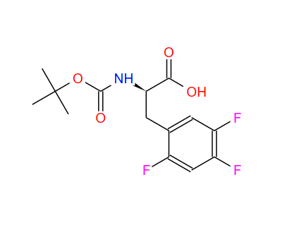 BOC-D-2,4,5-三氟苯丙氨酸,BOC-D-2,4,5-TRIFLUOROPHE