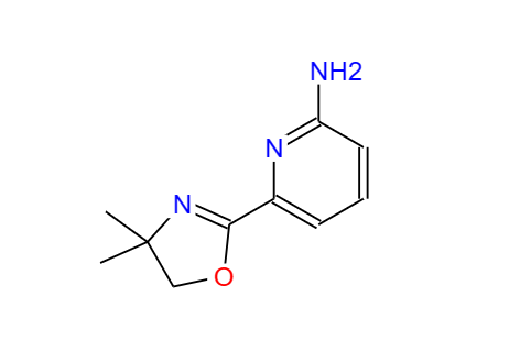 6-(4,4-dimethyl-4,5-dihydro-1,3-oxazol-2-yl)pyridin-2-amine,6-(4,4-dimethyl-4,5-dihydro-1,3-oxazol-2-yl)pyridin-2-amine