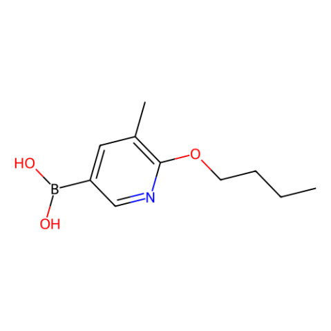 6-丁氧基-5-甲基吡啶-3-硼酸（含有数量不等的酸酐）,6-Butoxy-5-methylpyridine-3-boronic acid (contains varying amounts of Anhydride)