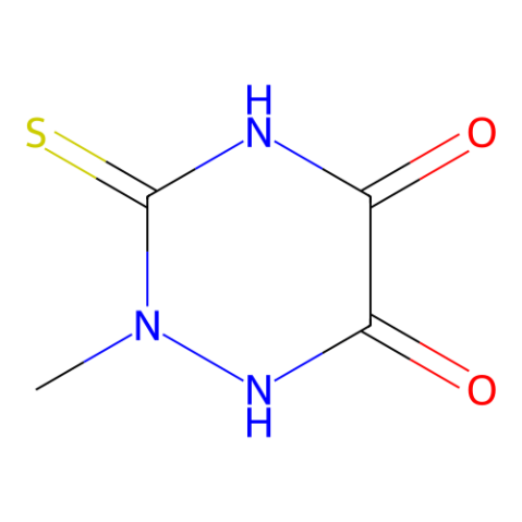 三嗪环,Tetrahydro-2-methyl-3-thioxo-1,2,4-triazine-5,6-dione