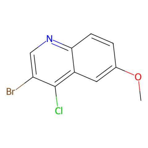 3-溴-4-氯-6-甲氧基喹啉,3-Bromo-4-chloro-6-methoxyquinoline