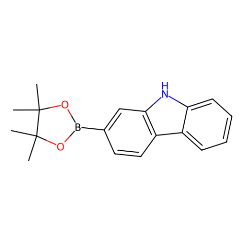 2-(4,4,5,5-四甲基-1,3,2-二氧杂环戊硼烷-2-基)-9H-咔唑,2-(4,4,5,5-Tetramethyl-1,3,2-dioxaborolan-2-yl)-9H-carbazole