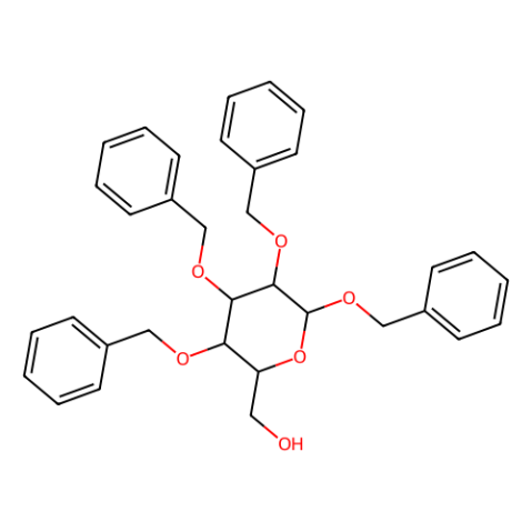 苄基2,3,4-三-O-苄基-β-D-吡喃葡萄糖苷,Benzyl 2,3,4-Tri-O-benzyl-β-D-glucopyranoside