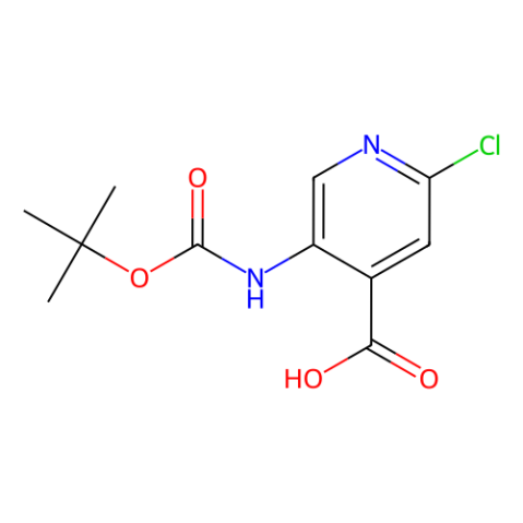5-{[((叔丁氧基)羰基]氨基} -2-氯吡啶-4-羧酸,5-{[(tert-butoxy)carbonyl]amino}-2-chloropyridine-4-carboxylic acid