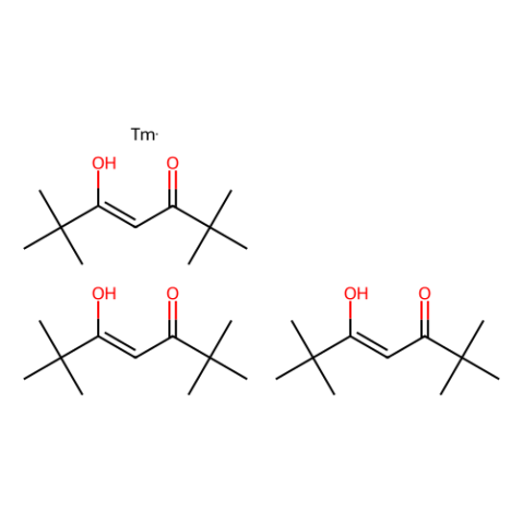 三(2,2,6,6-四甲基-3,5-庚二酮酸)铥(III),Tris(2,2,6,6-tetramethyl-3,5-heptanedionato)thulium(III)