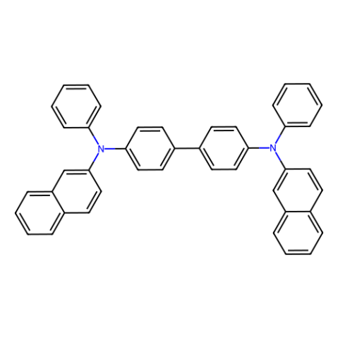 N,N'-二(萘-2-基)-N,N'-二(苯基)联苯-4,4'-二胺,N,N′-Di(2-naphthyl-N,N′-diphenyl)-1,1′-biphenyl-4,4′-diamine
