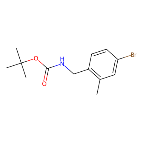 4-溴-2-甲基芐基氨基甲酸叔丁酯,tert-Butyl 4-bromo-2-methylbenzylcarbamate