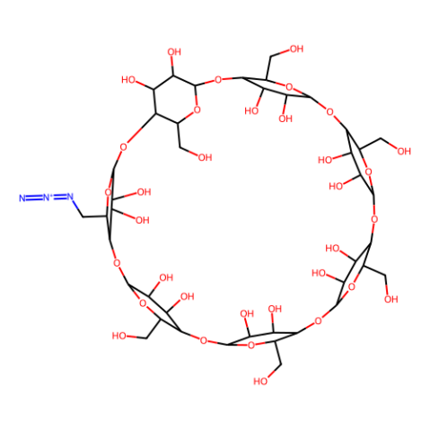 6A-疊氮基-6A-脫氧-β-環(huán)糊精,6A-Azido-6A-deoxy-β-cyclodextrin