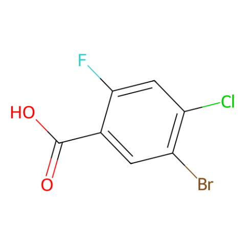 5-溴-4-氯-2-氟苯甲酸,5-Bromo-4-chloro-2-fluorobenzoic acid