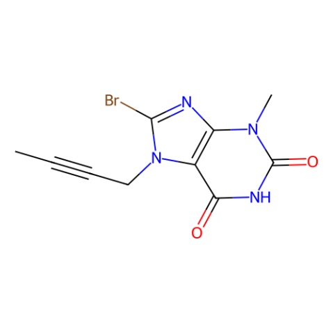 8-溴-7-(2-丁炔-1-基)-3-甲基黄嘌呤,8-Bromo-7-(2-butyn-1-yl)-3-methylxanthine